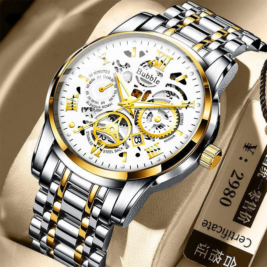 Relógio Steel Elegance - Aurora Store - Aurora Store