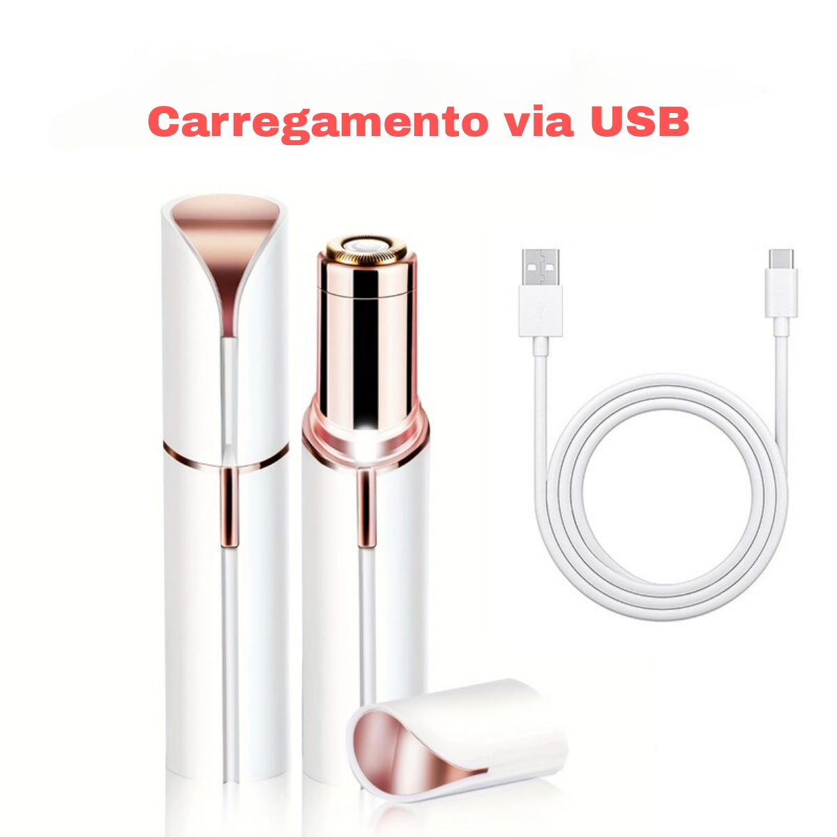 Removedor de Pelos Portátil Dermalisse - Aurora Store - Aurora Store