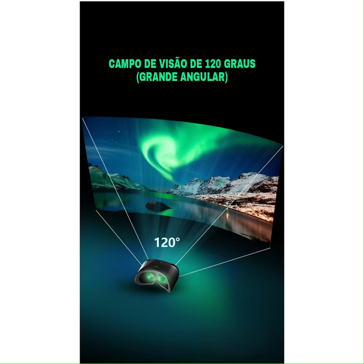 Óculos Headset VR Imersão Total - Aurora Store - Aurora Store