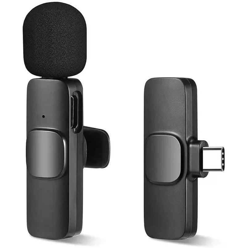 Microfone de Lapela Sem Fio Wireless - Aurora Store - Aurora Store